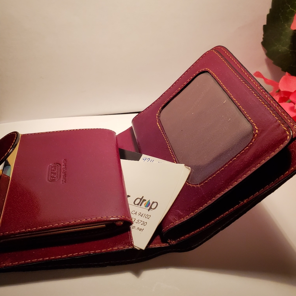 ECADI Genuine Leather Wallet New HOSTESS PICK 💖 - Picture 8 of 14
